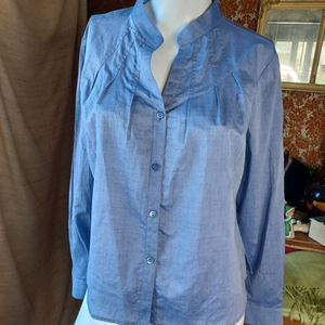 Precis petite cotton shirt NWT 14‎